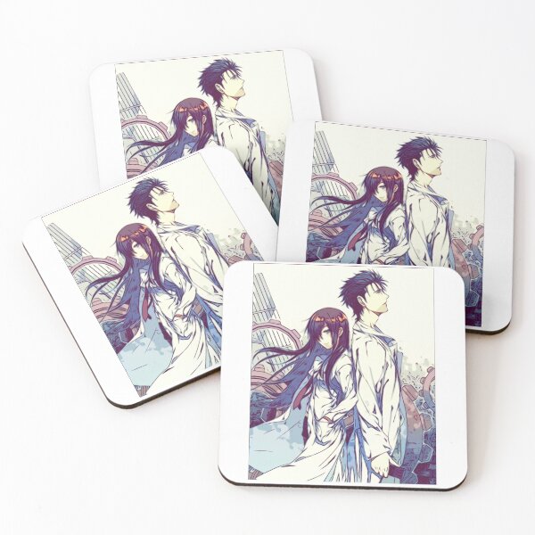 Item preview, Steins;Gate - Rintaro Okabe and Makise Kurisu (Sketch) designed and sold by Sicoria.