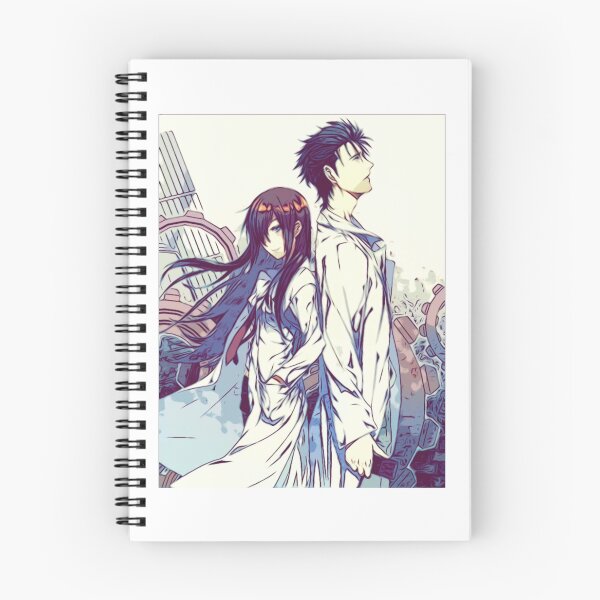 Item preview, Steins;Gate - Rintaro Okabe and Makise Kurisu (Sketch) designed and sold by Sicoria.