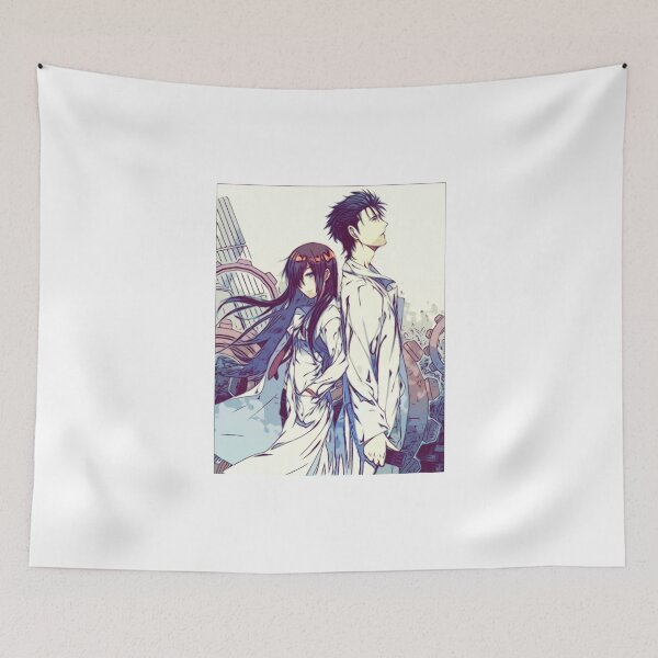 Item preview, Steins;Gate - Rintaro Okabe and Makise Kurisu (Sketch) designed and sold by Sicoria.