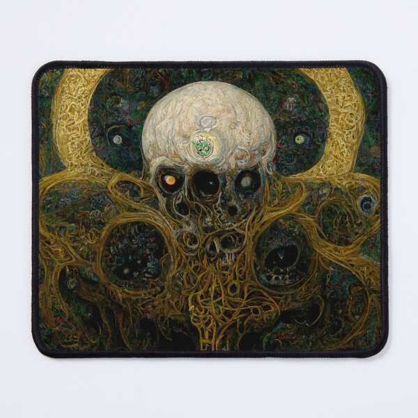Item preview, HP Lovecraft via Alphonse Mucha #2 | Cthulhu | Dagon | Vienna Secession | Tentacles | Cosmic Horror | Weird Fiction designed and sold by lrjtucker.