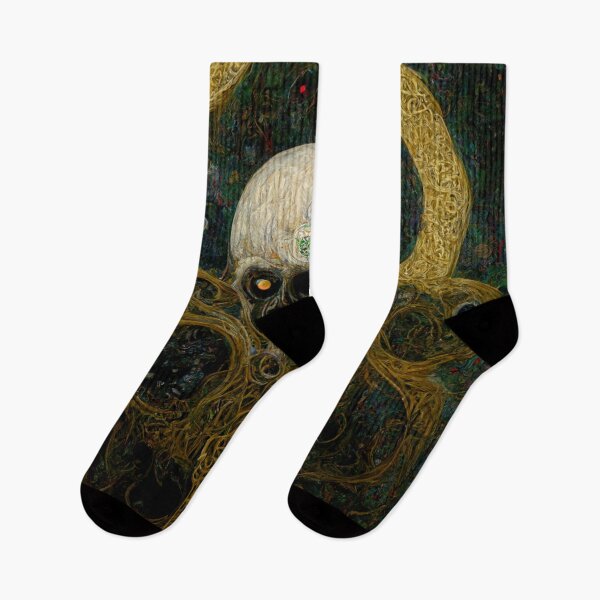 Item preview, HP Lovecraft via Alphonse Mucha #2 | Cthulhu | Dagon | Vienna Secession | Tentacles | Cosmic Horror | Weird Fiction designed and sold by lrjtucker.