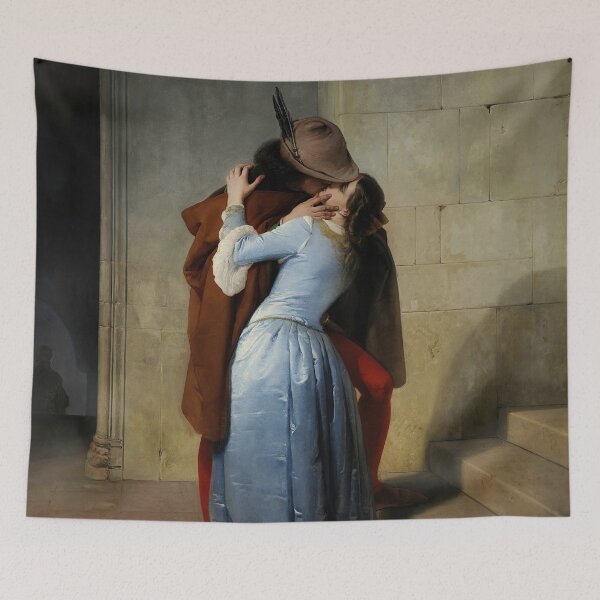 Item preview, The Kiss by Francesco Hayez ,Il Bacio  designed and sold by TeeARTHY.