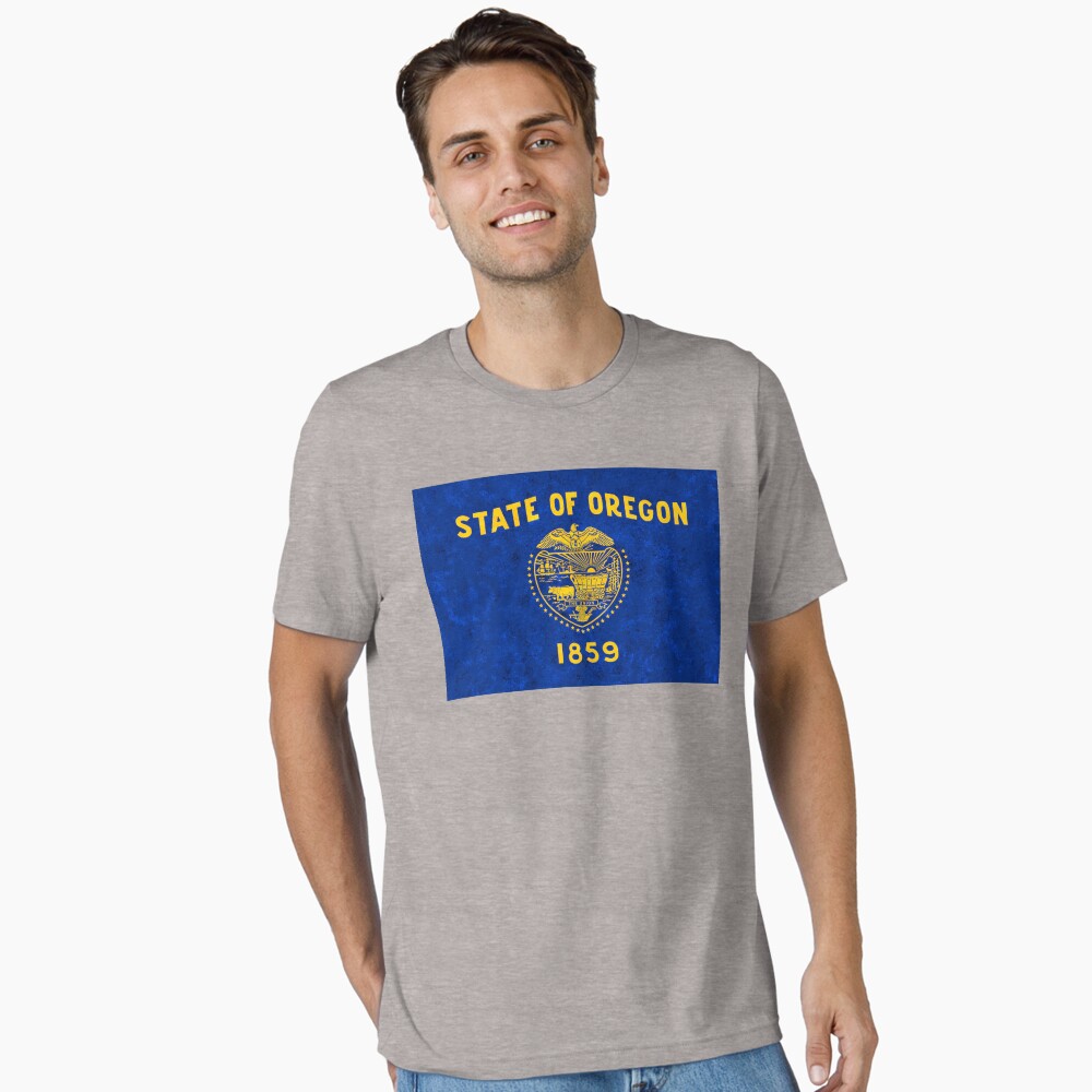 Oregon • T-shirt drapeau