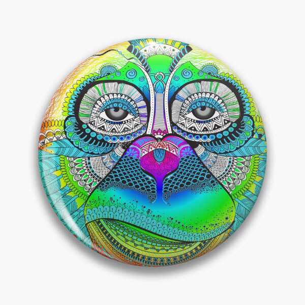 Item preview, Monkey Mandala Artwork designed and sold by SystemLion.