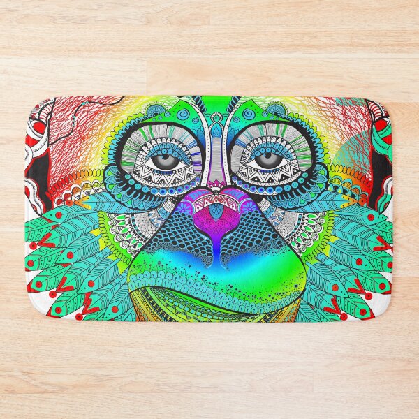 Item preview, Monkey Mandala Artwork designed and sold by SystemLion.