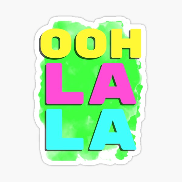 Ooh la la Beer Sticker for Sale by jayaSL