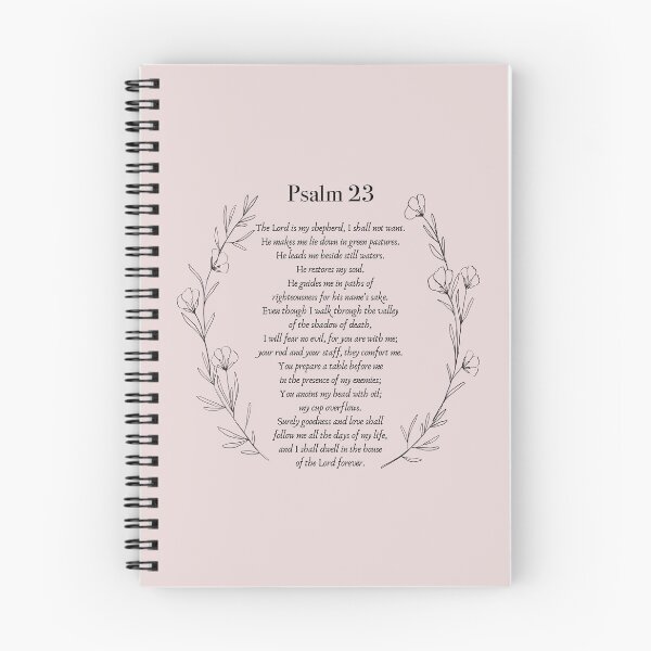 Item preview, Psalm 23, The Lord is my Shepherd Scripture, Bible Verse, Christian Quotes designed and sold by grandlovely.