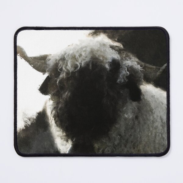 Item preview, Swiss Valais Blacknose Sheep, Cute farm animal, Walliser Schwarznasenschaf, Fluffy sheep designed and sold by Trendymotion.