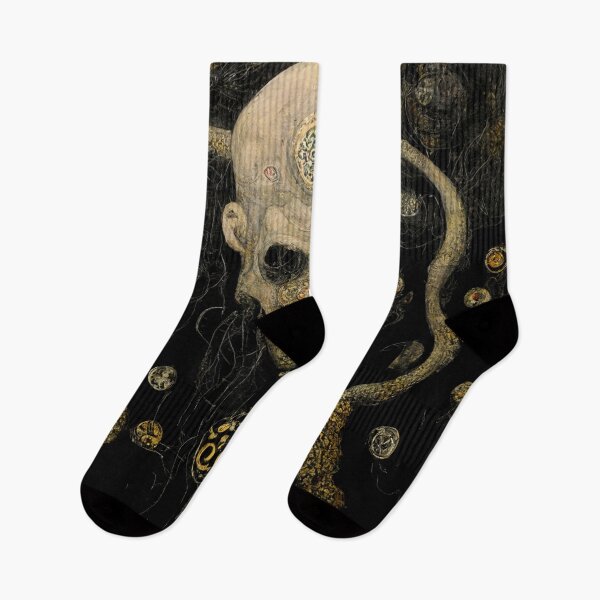Item preview, HP Lovecraft via Alphonse Mucha #3 | Cthulhu | Dagon | Vienna Secession | Tentacles | Cosmic Horror | Weird Fiction designed and sold by lrjtucker.