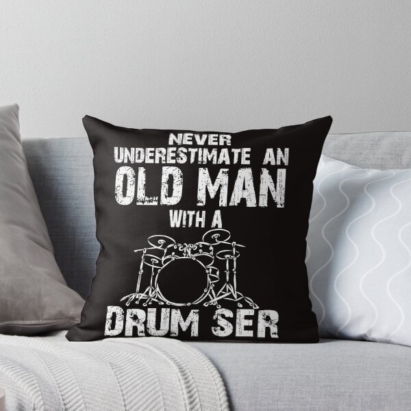 Item preview, Drummer Never Underestimate An Old Man With A Drum Set Funny designed and sold by MarvSeel.