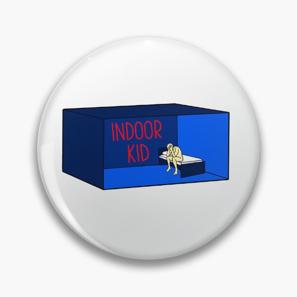 Artikelvorschau, Indoor-Kind entworfen und verkauft von nerdpins.
