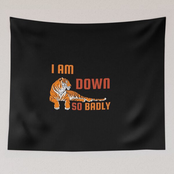 Item preview, I Am Down So Badly Graphic Shirt designed and sold by WilkDesign.
