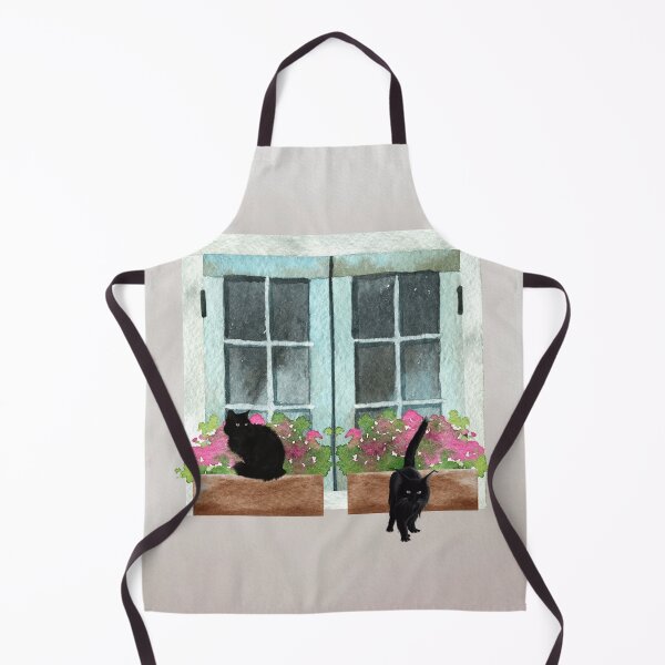 Item preview, Window with Cats designed and sold by HappyLifeCreate.