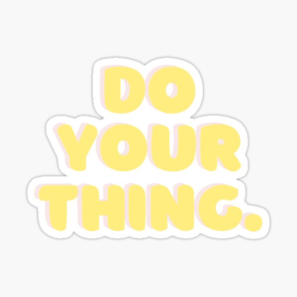 Item preview, Do Your Thing designed and sold by HotYoga.