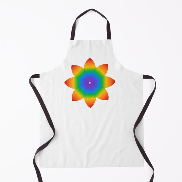 Item preview, Rainbow Flower - Happy Pride - Dreamy rainbow gradient colors designed and sold by Inspirationmotivation.