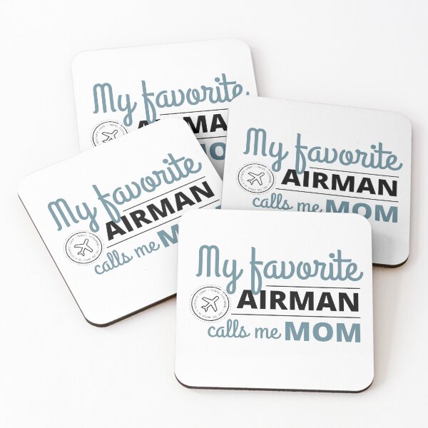 Item preview, My Favorite Airman Calls Me Mom designed and sold by Oreo2020 Creations.