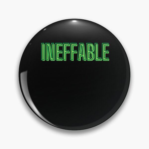 Item preview, Ineffable - aesthetic quotes designed and sold by kozetin.