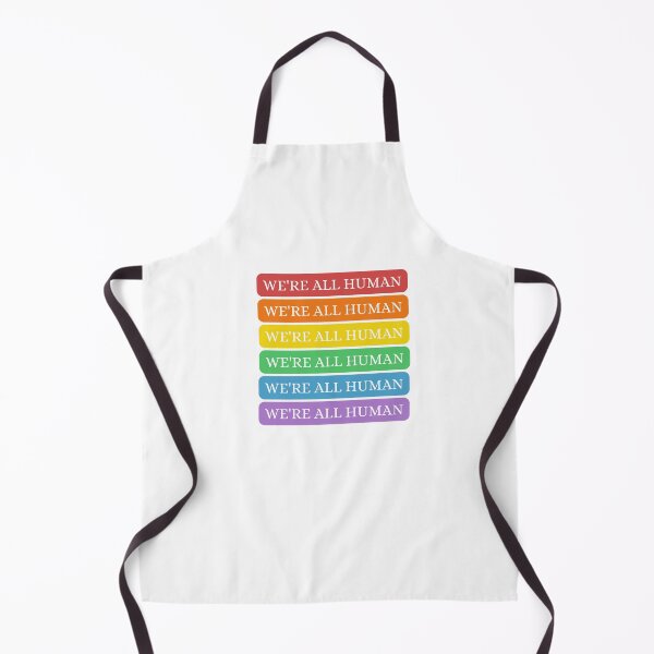 Item preview, WE'RE ALL HUMAN. designed and sold by RedFlowerful.