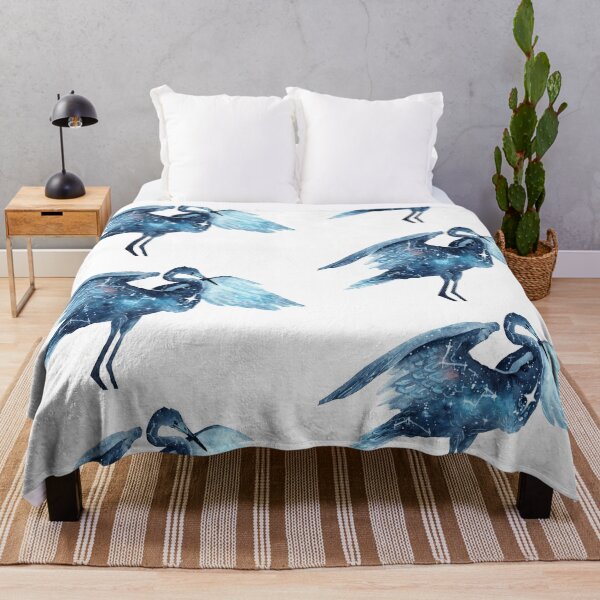 Item preview, Galaxy Great Egret designed and sold by Threeleaves.