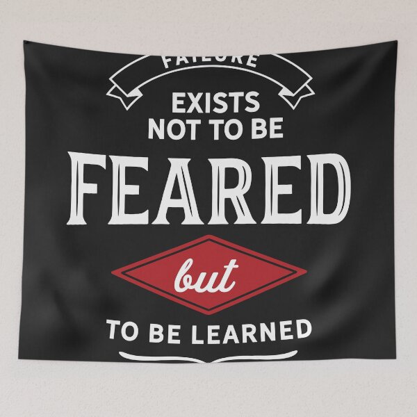 Item preview, Failure exists not to be feared but to be learned designed and sold by Best-Designers.