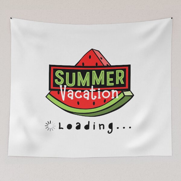 Item preview, Summer Vacation Loading - Vintage Watermelon designed and sold by Hic21.