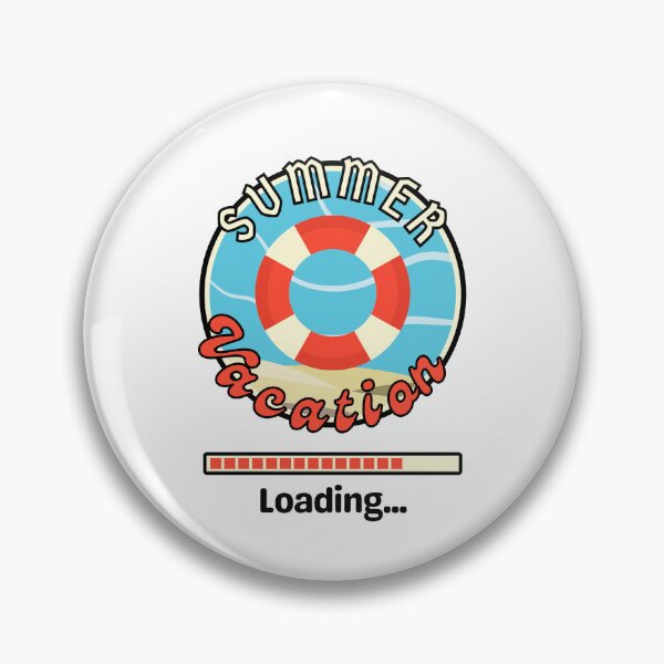 Item preview, Summer Vacation Loading - Vintage Ring Buoy designed and sold by Hic21.