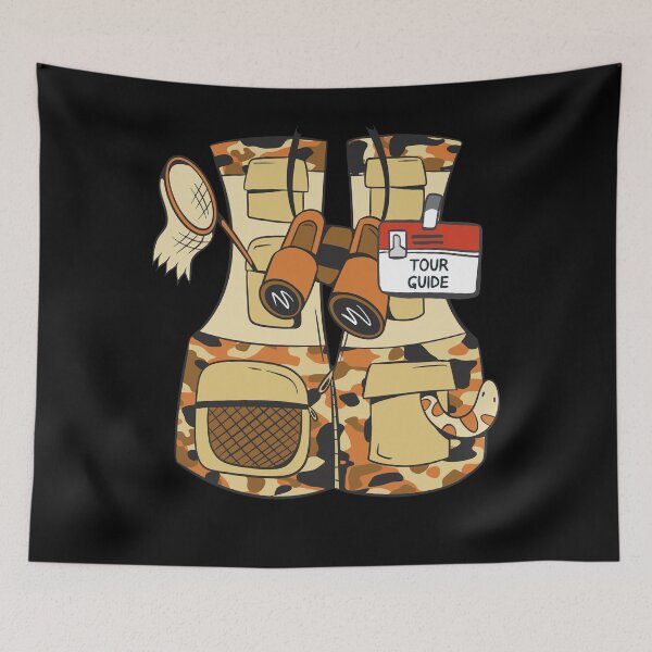 Item preview, Tour Guide Funny Vest  designed and sold by MrEddie10.