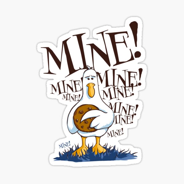 Seagull vs Cookie Sticker