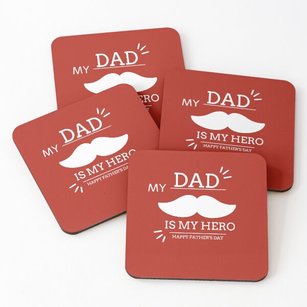 Item preview,  My dad is my hero funny fathers| day designed and sold by wear best.