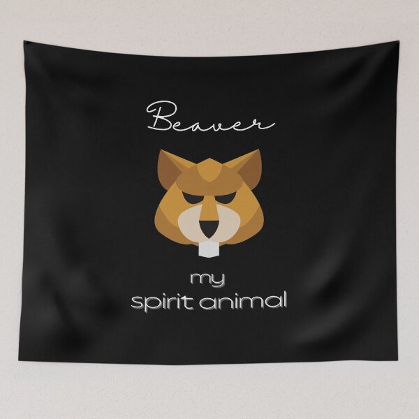 Item preview, Beaver totem spirit animal Mug designed and sold by MagicWolfStar.
