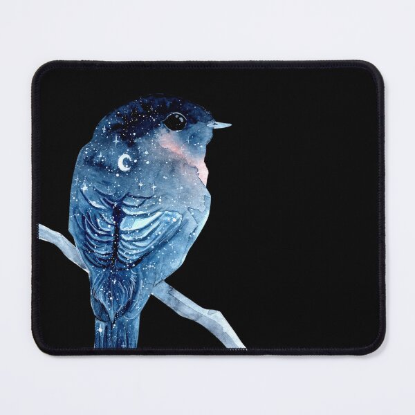 Item preview, Galaxy Moon Bird designed and sold by Threeleaves.