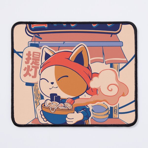 Item preview, Cat eating ramen designed and sold by albiebriggs98.