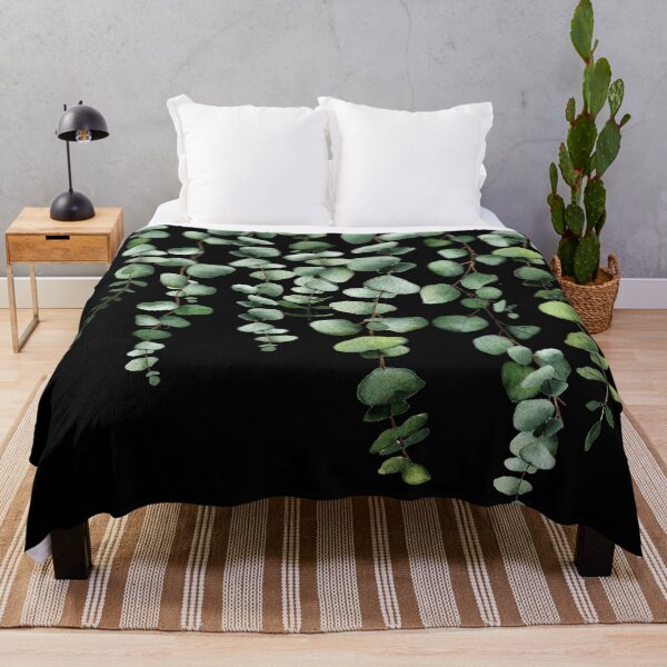 Item preview, Eucalyptus Sur Fond Noir designed and sold by GlowinUp Shop.