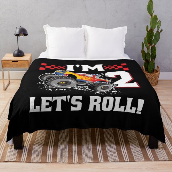 Item preview, Birthday Boy 2 years old, Two years old, Race Car, Let's Roll, Racing, Toddler, Kids, Monster Truck designed and sold by SimplyDeals.