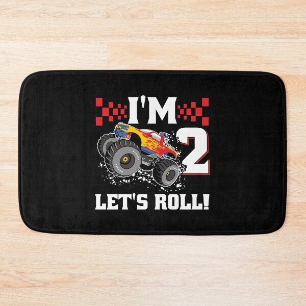 Item preview, Birthday Boy 2 years old, Two years old, Race Car, Let's Roll, Racing, Toddler, Kids, Monster Truck designed and sold by SimplyDeals.