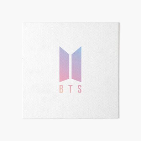 BTS Design Art Board Print