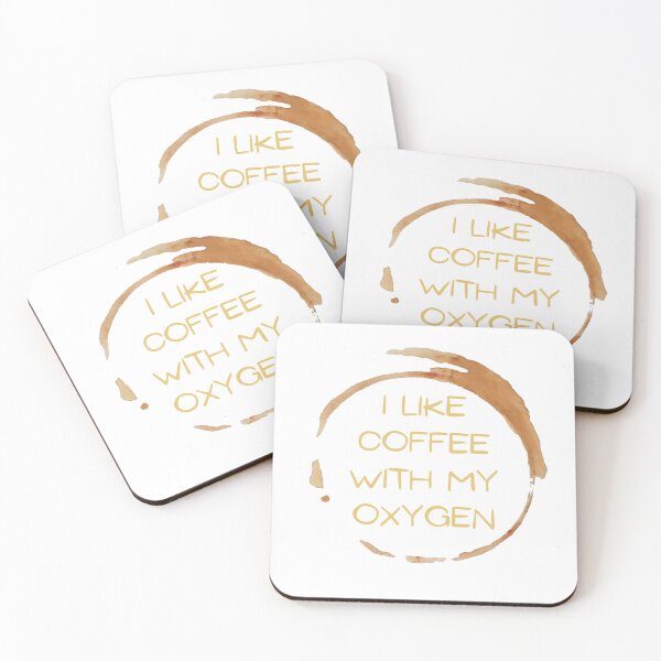 Item preview, i like coffee with my oxygen designed and sold by DoraHappy.