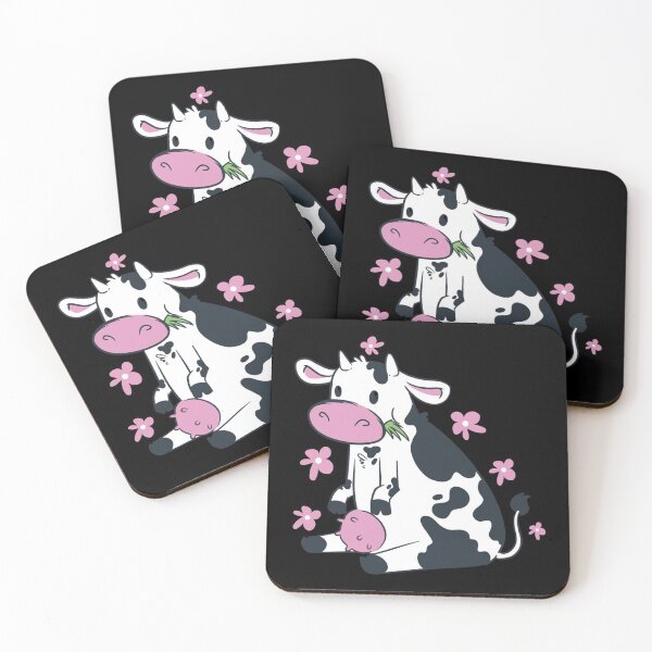 Item preview, Cute cow eating grass designed and sold by albiebriggs98.