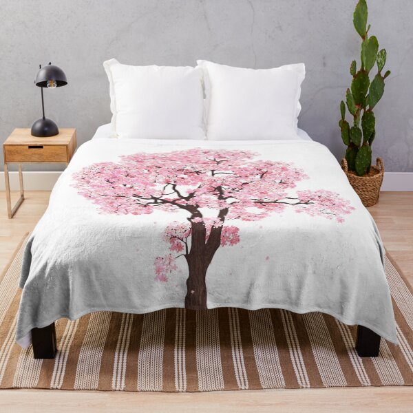Item preview, Sakura Cherry Blossom Tree Sticker designed and sold by GlowinUp Shop.