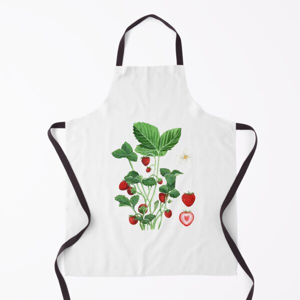 Item preview, Strawberries Botanical Illustration designed and sold by Threeleaves.