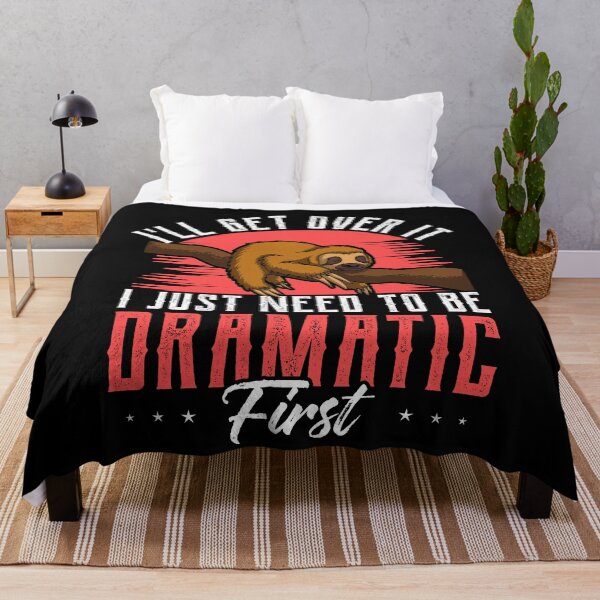 Item preview, Sloth Funny Procrastinating Lying on a Tree: I'll get over it, I just need to be dramatic first. designed and sold by SimplyDeals.