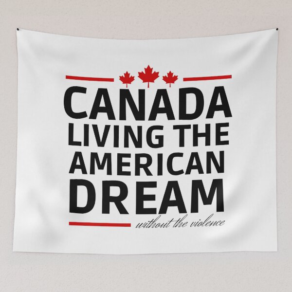 Item preview, Canada Living The American Dream - Love Canada - Canada Day designed and sold by Sonatablue.