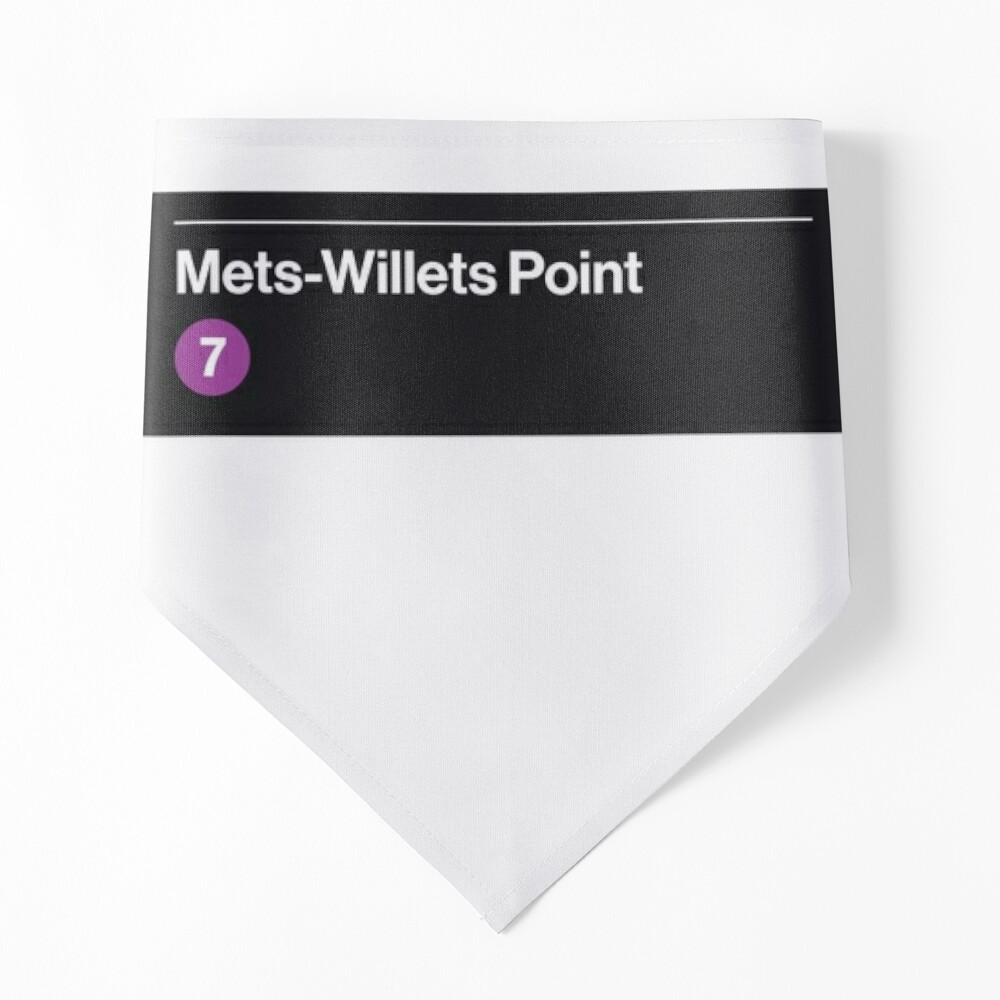 Mets - Willets Point Station Pet Bandana for Sale by MTA NY™