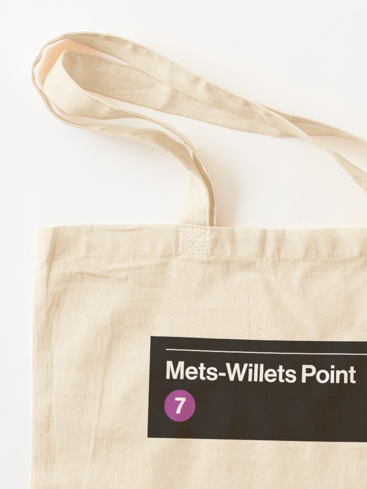 Mets-willets Point Station New York City Subway Sign Wood 