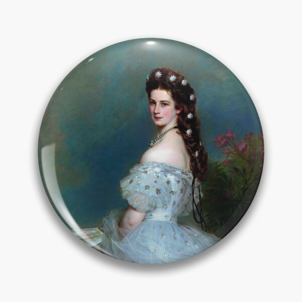 Item preview, Portrait Of Empress Elisabeth of Austria by Franz Xaver Winterhalter-The Bavarian Rose — Empress Sissi. Ceremonial Portraits, Drama, Life designed and sold by TeeARTHY.