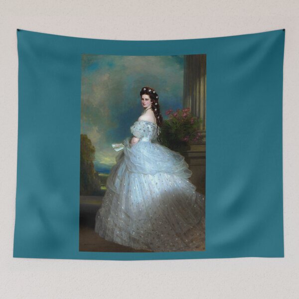 Item preview, Portrait Of Empress Elisabeth of Austria by Franz Xaver Winterhalter-The Bavarian Rose — Empress Sissi. Ceremonial Portraits, Drama, Life designed and sold by TeeARTHY.