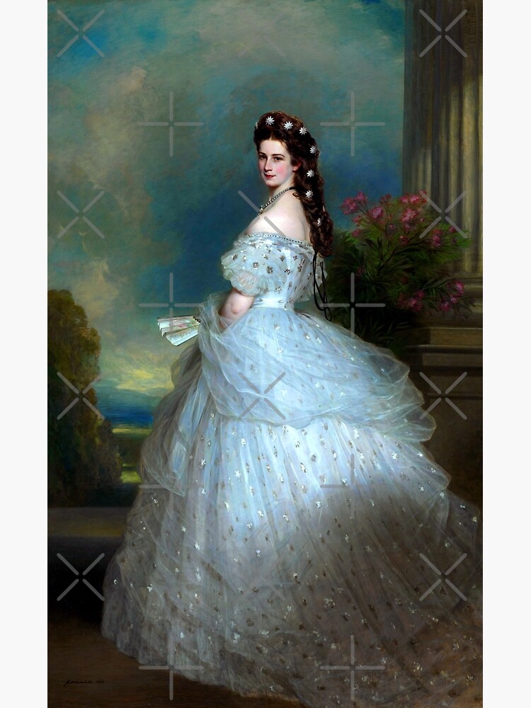 L Mina Art Stica Retrato De La Emperatriz Elisabeth De Austria Por Franz Xaver Winterhalter The