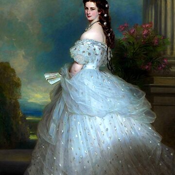 Portrait Of Empress Elisabeth of Austria by Franz Xaver