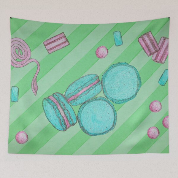 Item preview, Bubble Gum Macarons designed and sold by shipperfangirl.