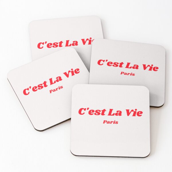 Item preview, C'est La Vie, French Quote, Paris designed and sold by RougeAtelier.